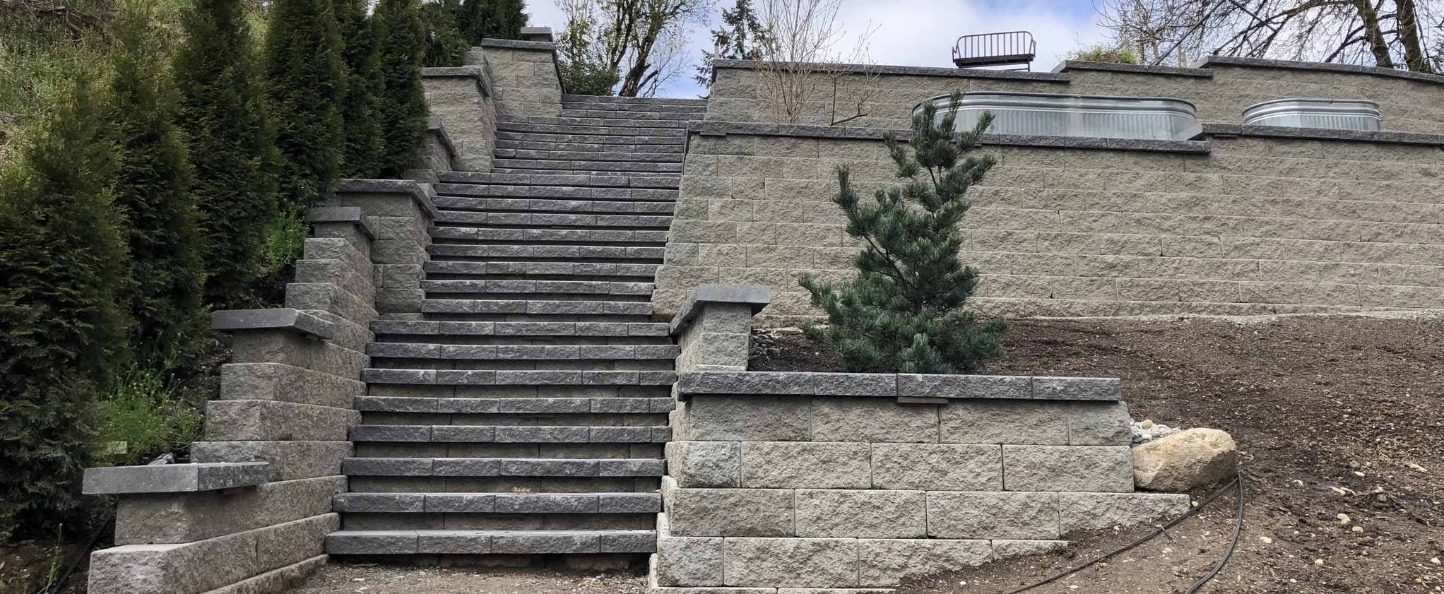 Block, Stone, and Rock Retaining Walls